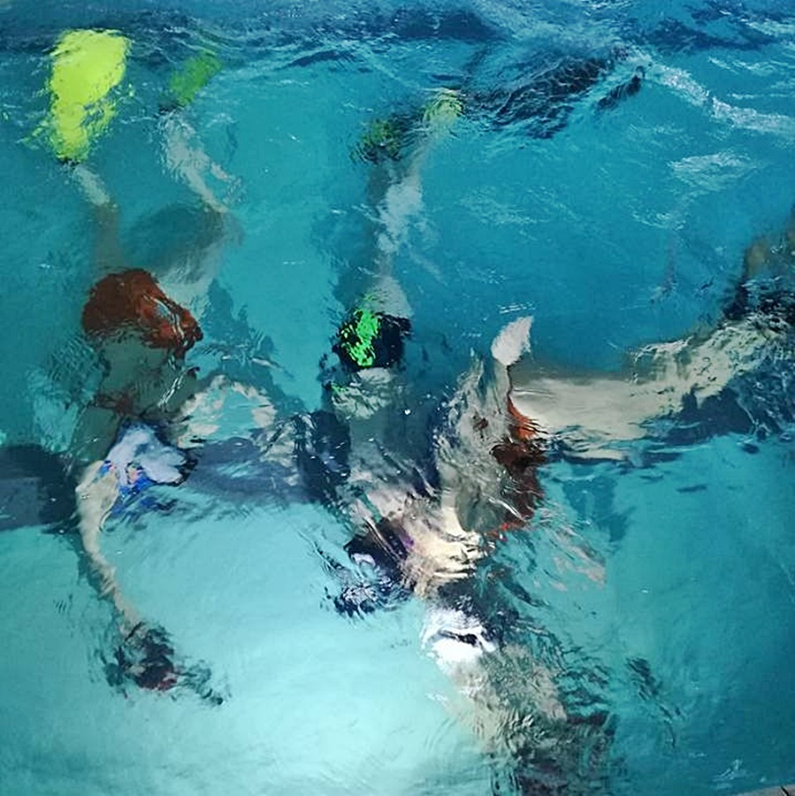 Hokej pod wodą Walenie Siemianowice Śląskie Trening II 2018